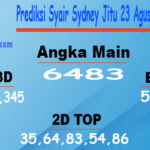 Prediksi Syair Sydney Jitu 23 Agustus 2023