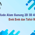 Kode Alam Gunung 2D 3D 4D Erek Erek dan Tafsir Mimpi