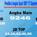 Prediksi Angka Syair SDY 17 September 2023