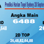 Prediksi Harian Togel Sydney 28 September 2023 Siang Ini