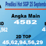 Prediksi Hot SGP 25 September 2023