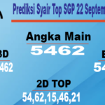 Prediksi Syair Top SGP 22 September 2023