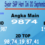 Syair SGP Hari Ini 20 September 2023