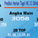 Prediksi Harian Togel Hongkong 12 Oktober 2023 Malam Hari Ini