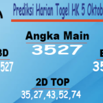 Prediksi Harian Togel Hongkong 5 Oktober 2023 Malam Ini