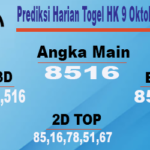 Prediksi Harian Togel Hongkong 9 Oktober 2023 Malam Ini