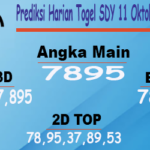 Prediksi Harian Togel Sydney 11 Oktober 2023 Siang Ini